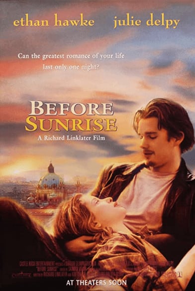 Movie poster for Before Sunrise