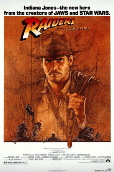 Movie poster for Indiana Jones