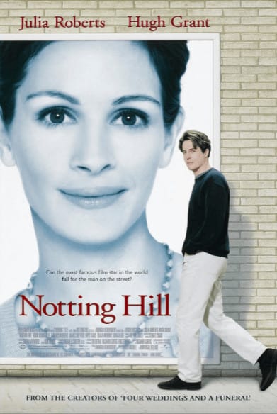 Movie poster for Notting Hill