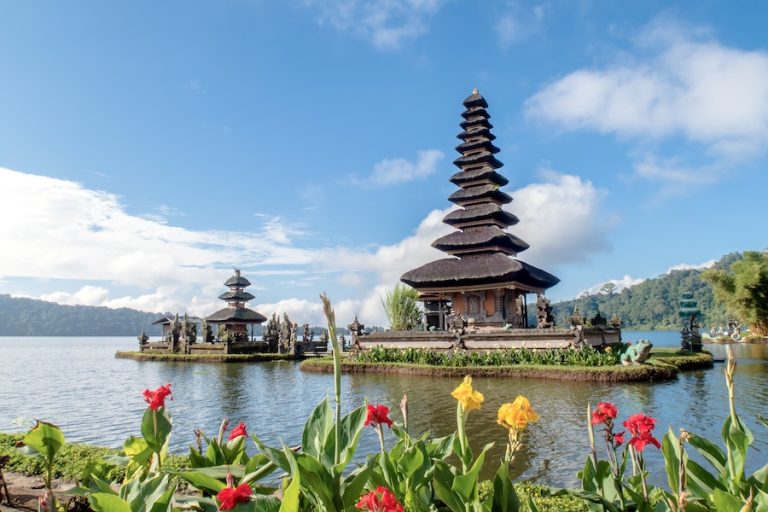 Cover image for Is Bali Worth Visiting showing a Balinese temple on a lake